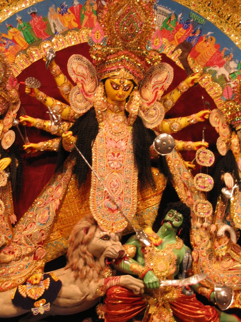 Hindu Goddess Durga (Sourced from Wikipedia)